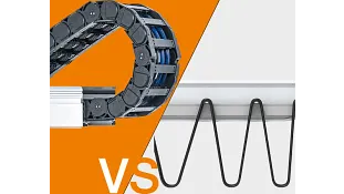 esteiras porta cabos vs festoon