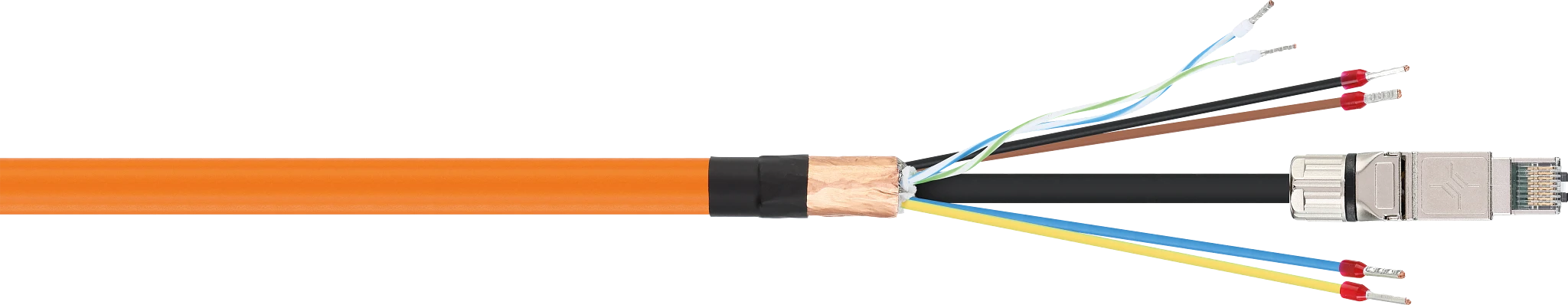 cables listos para Omron