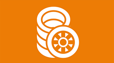 Icono de producción de neumáticos