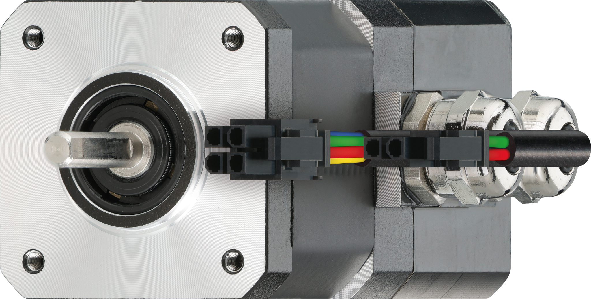 NEMA 23 2-phase industrial stepper motor with stepper motor drive 24V 3A 1Nm 1.8° high torque for precision applications