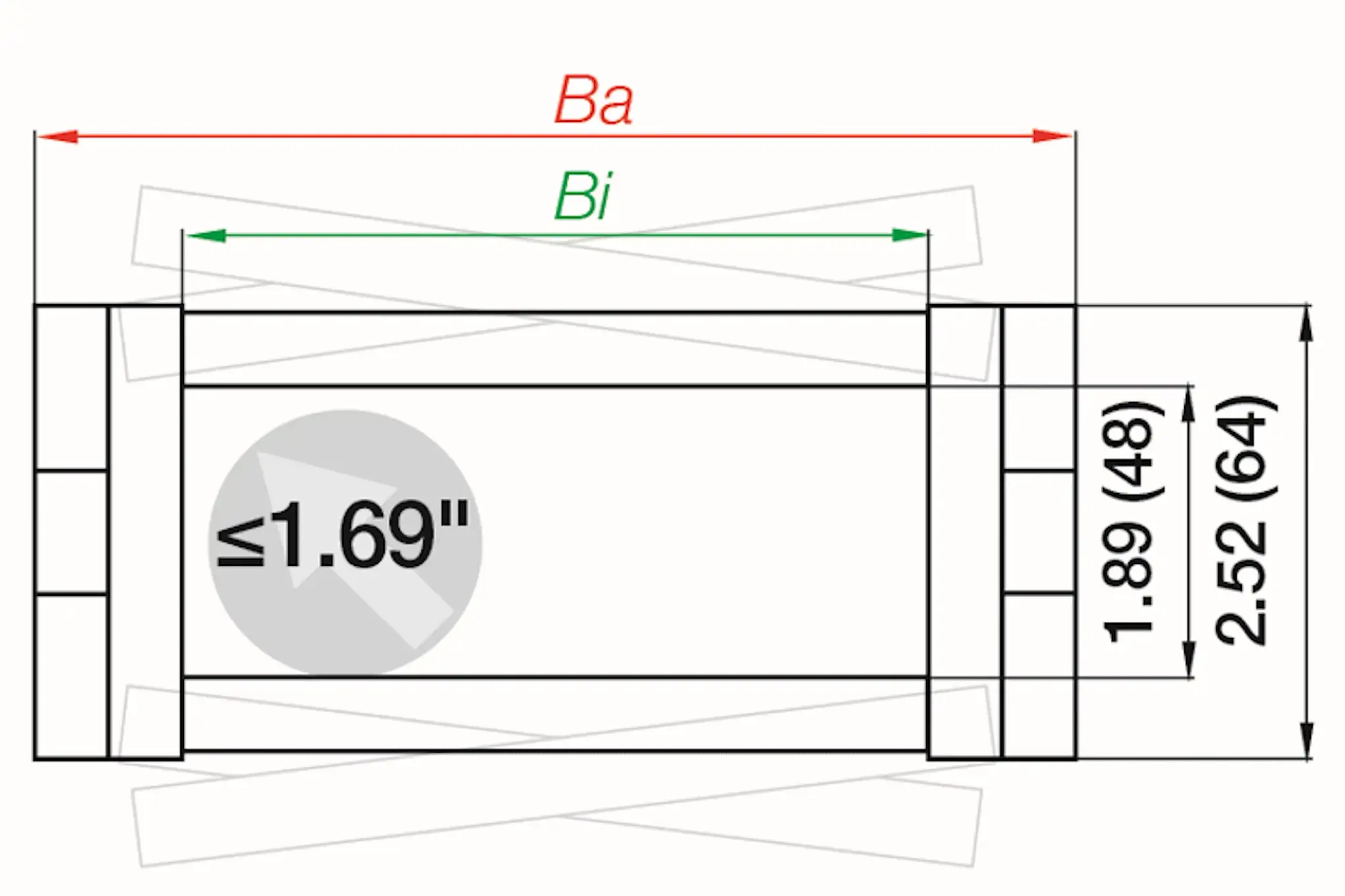 R2.48.075.100.0 technical drawing