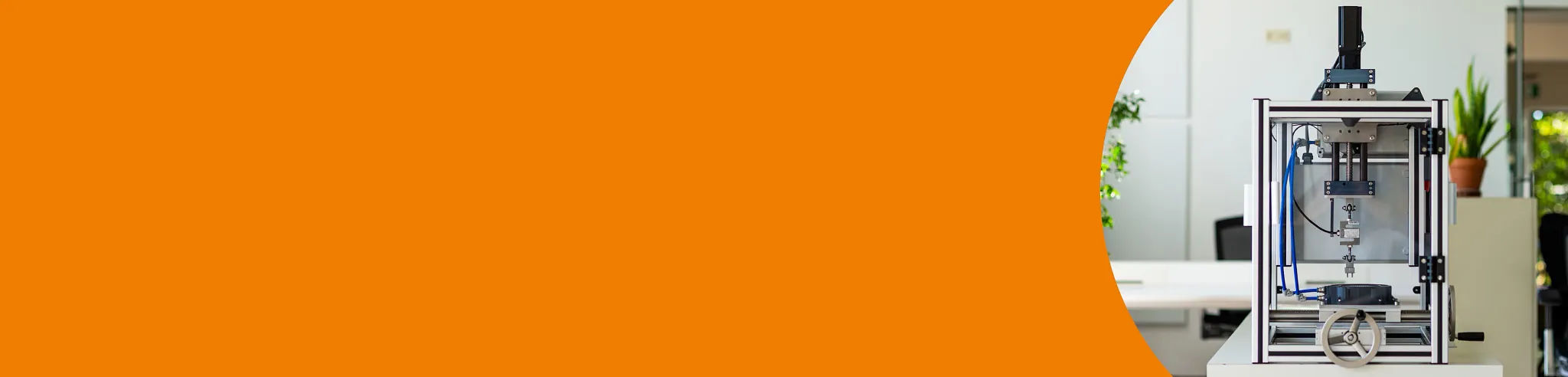 Configuración especial de medición<br><font size="7">ejes de husillo sin lubricación<br> para una configuración de medición F&amp;E</font>