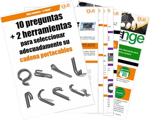 Guía de cadenas portacables