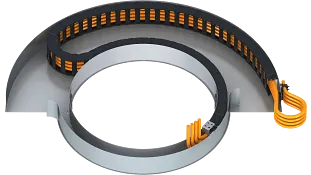 Static rotary module