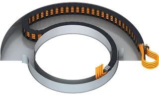 Static rotary module