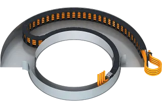 Static rotary module