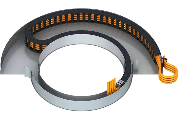 The static rotary module | igus Greece
