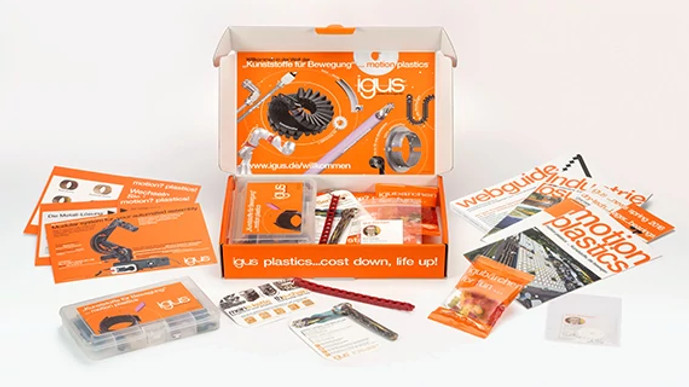 Product samples motion plastics | sample box & sample box | igus GmbH