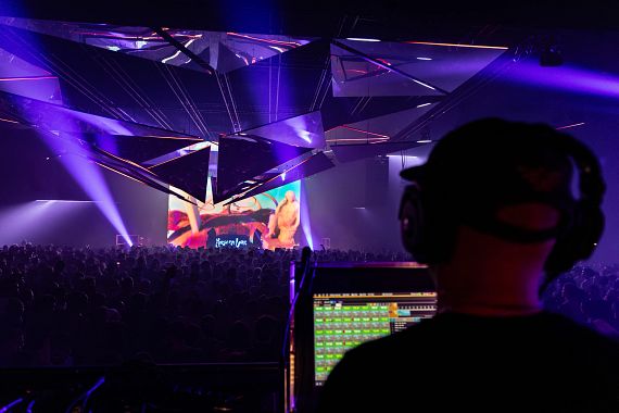 stage lighting application for concert