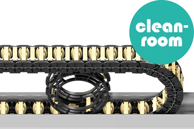 Energieführung für den Reinraum