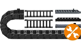 Instructions de montage pour chaînes porte-câbles
