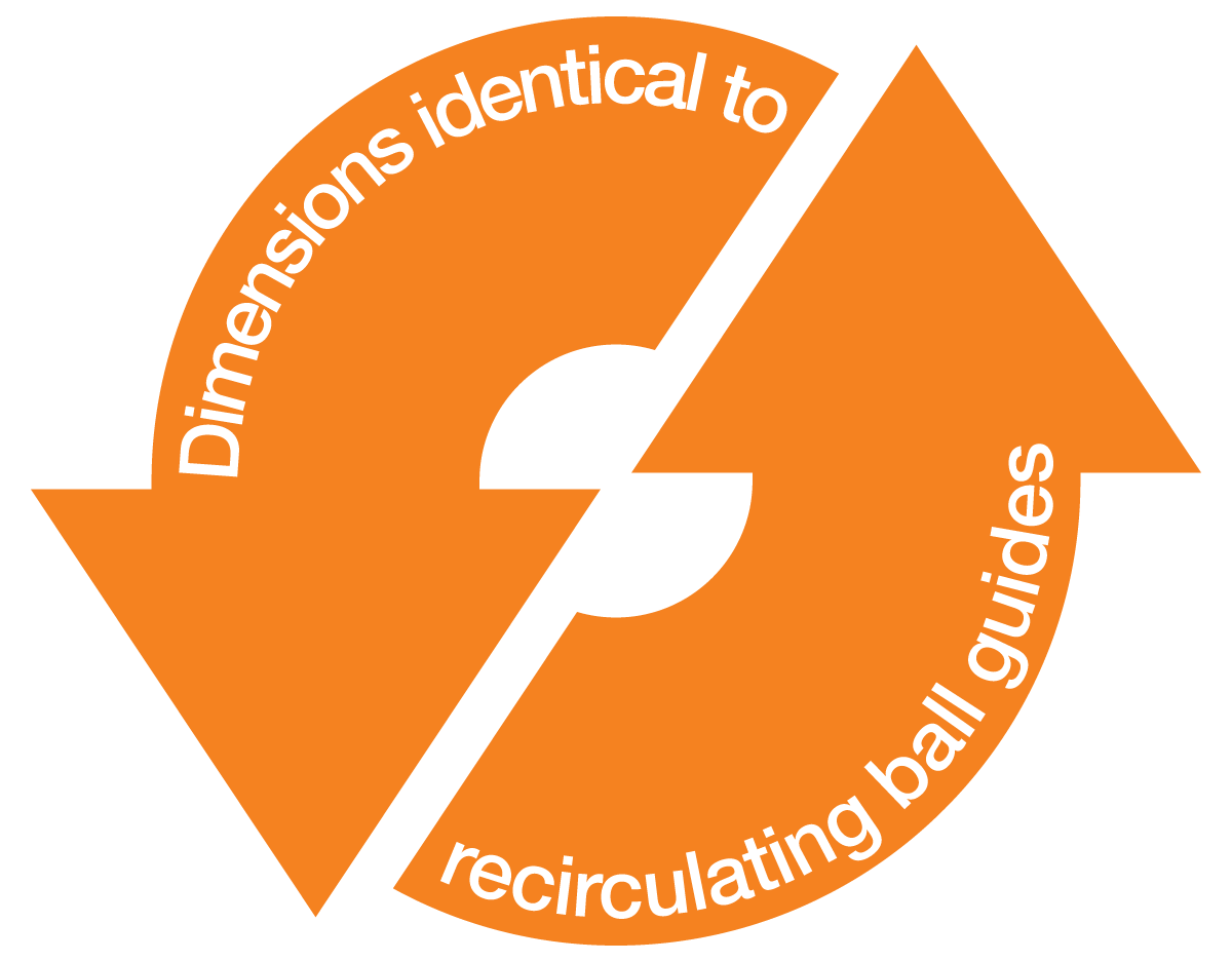 Dimensions identical to drylin T