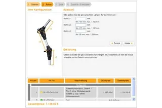 Schermafbeelding configurator