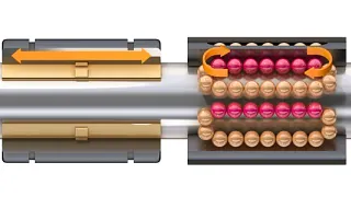 Plain bearing system compared to recirculating ball bearing system