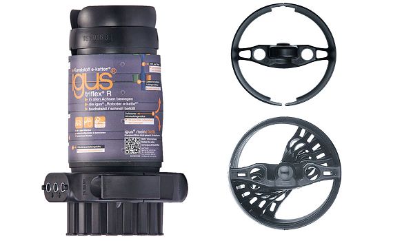 3D energy chains for robots | triflex® R