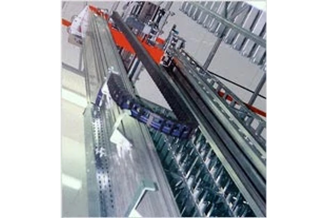 Vertical Cable Management with e-chain® Cable Carriers | igus®