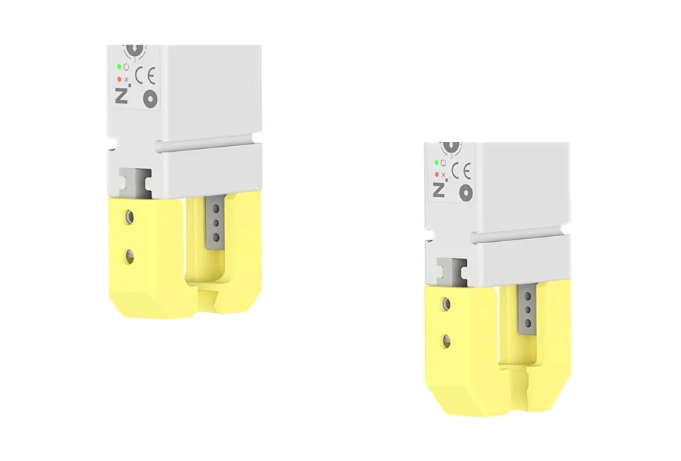 3D-gedruckter Greifer im Handlingsystem, Stausberg & Vosding