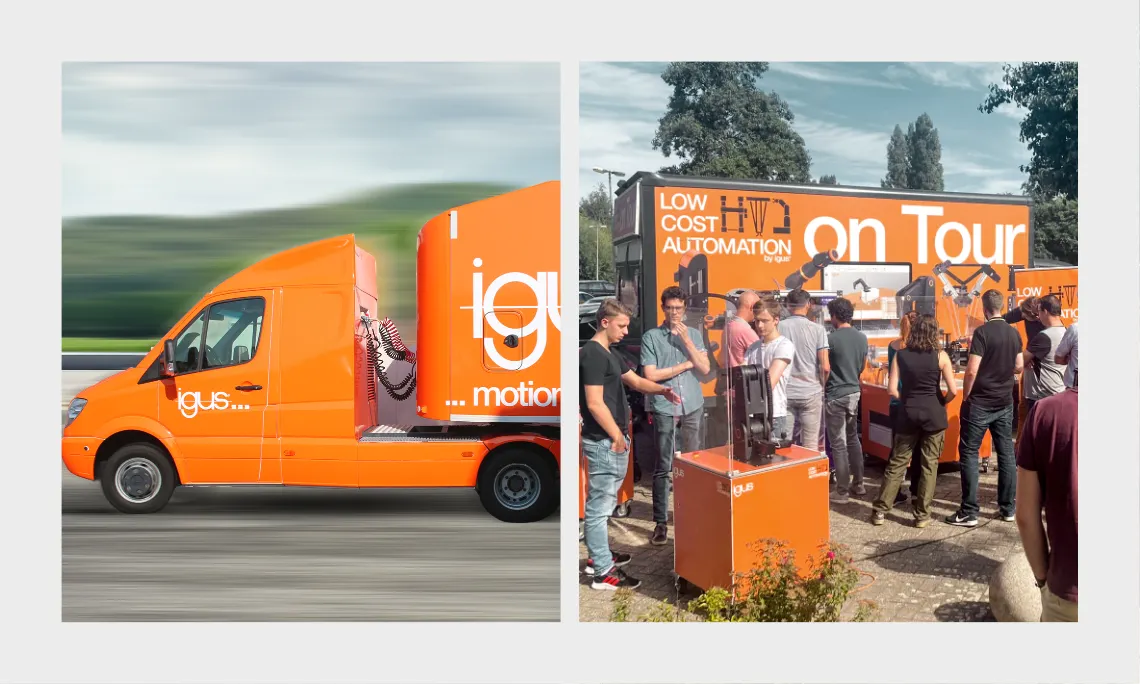 Roadshow de automação de baixo custo