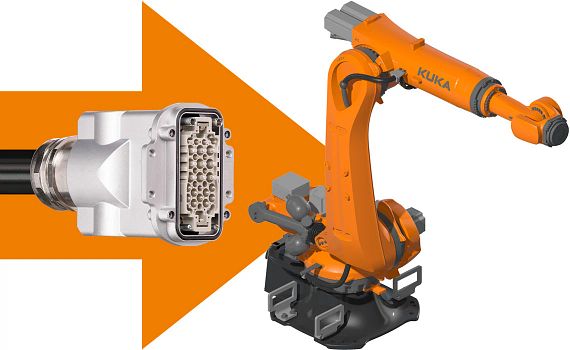 Connecteur pour Kuka Quantec 2