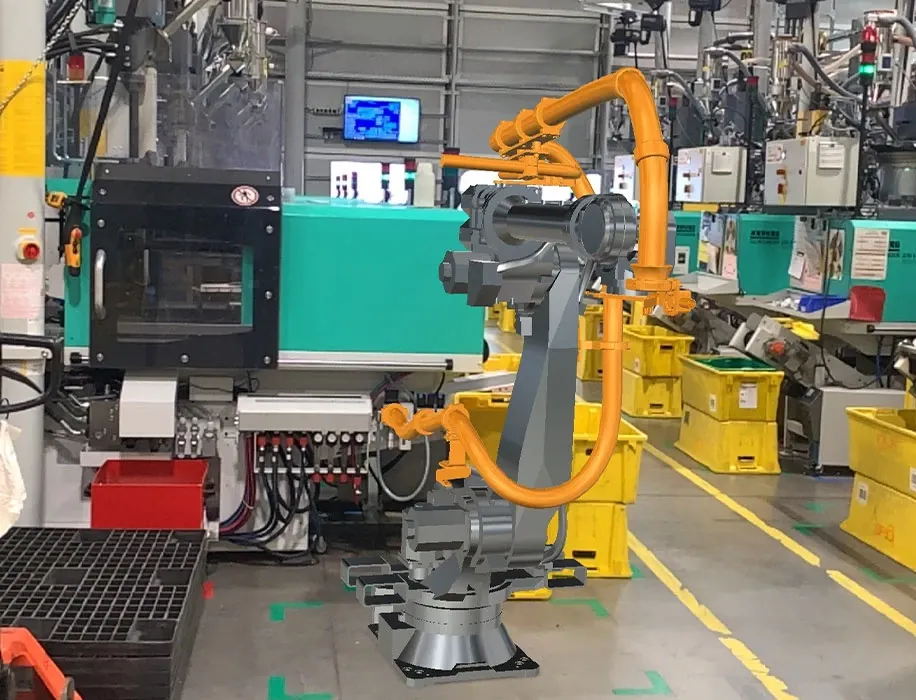 Fanuc in igus Fabrik