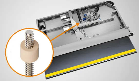Railway technology gap bridging with dryspin lead screw technology