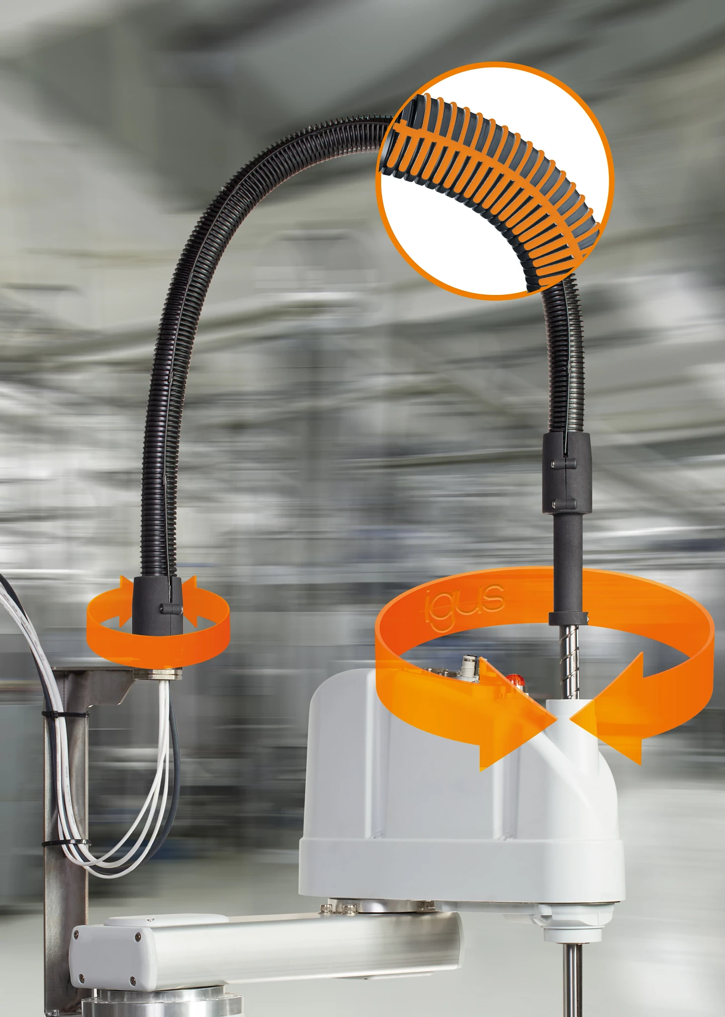 Solução de cabo SCARA no Epson