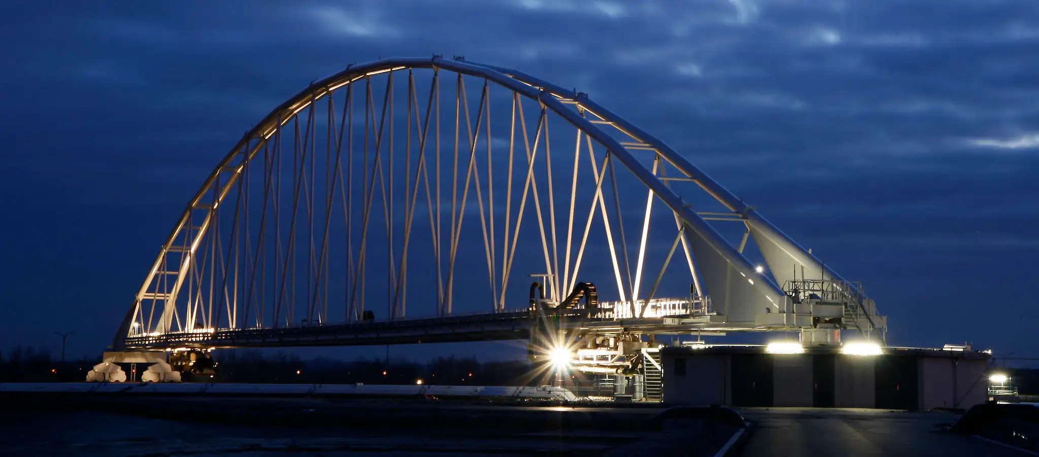 E4.350 energy chain series is used in a silt treatment plant near the port of Antwerp.