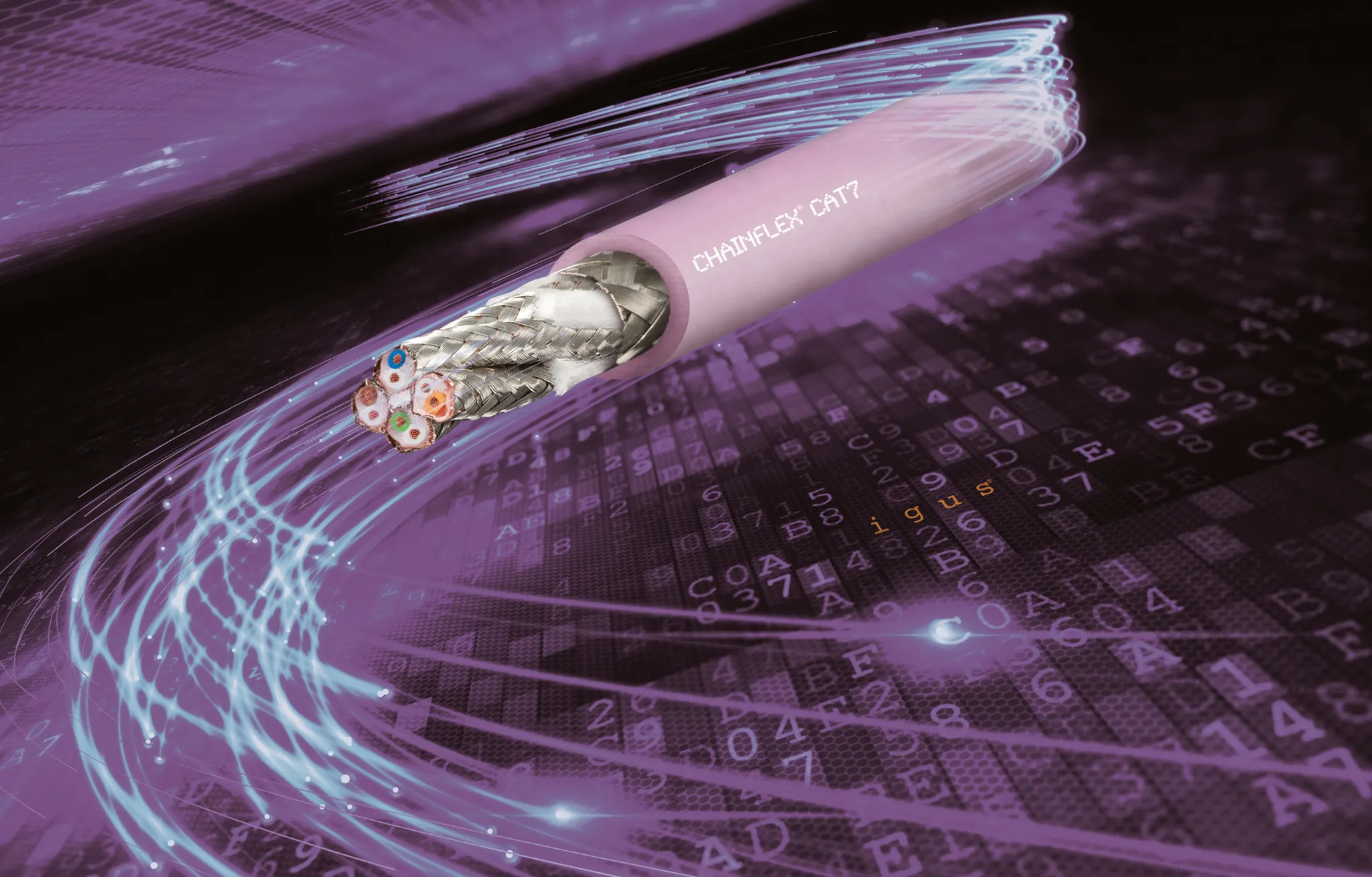 chainflex FOC tight bend radii solutions