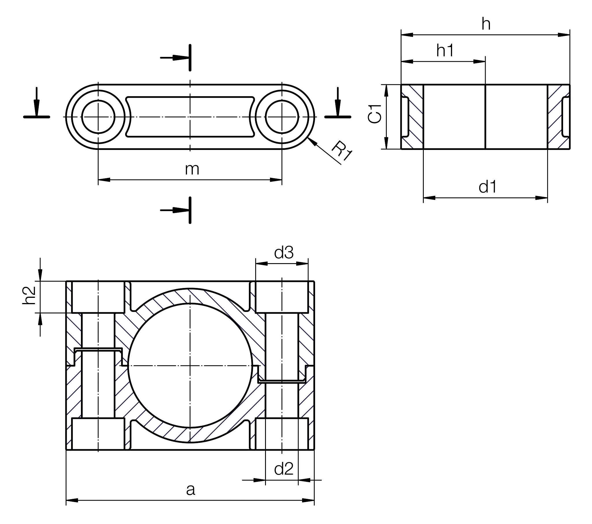 ESTM-GT16-25 technical drawing