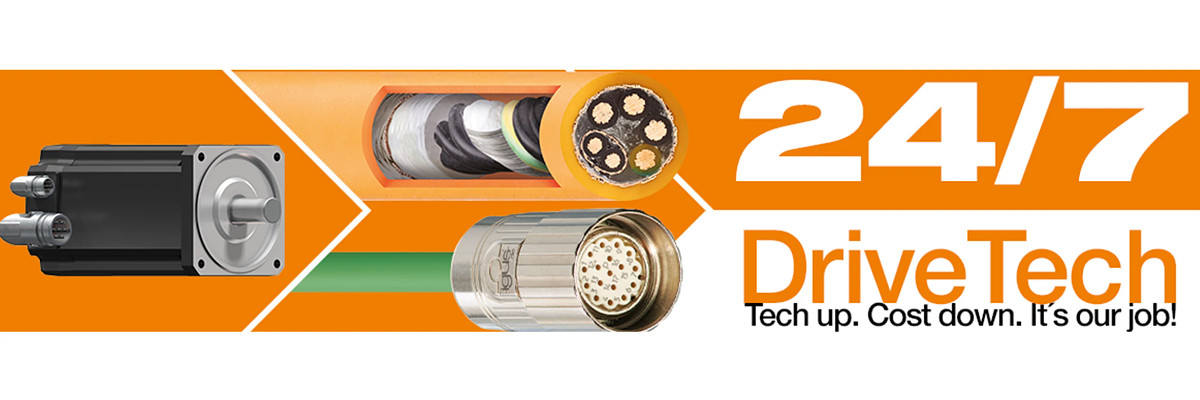 Cables for drive technology