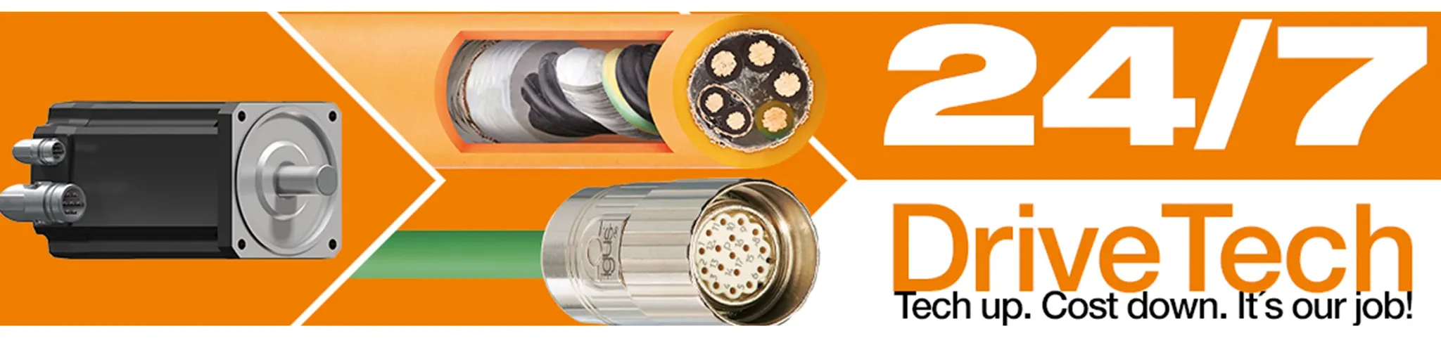 Drive Tech Leitungen und Stecker