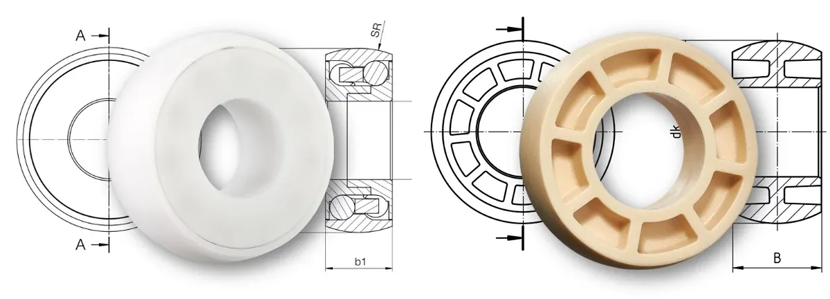 XRS Drawing insert bearings