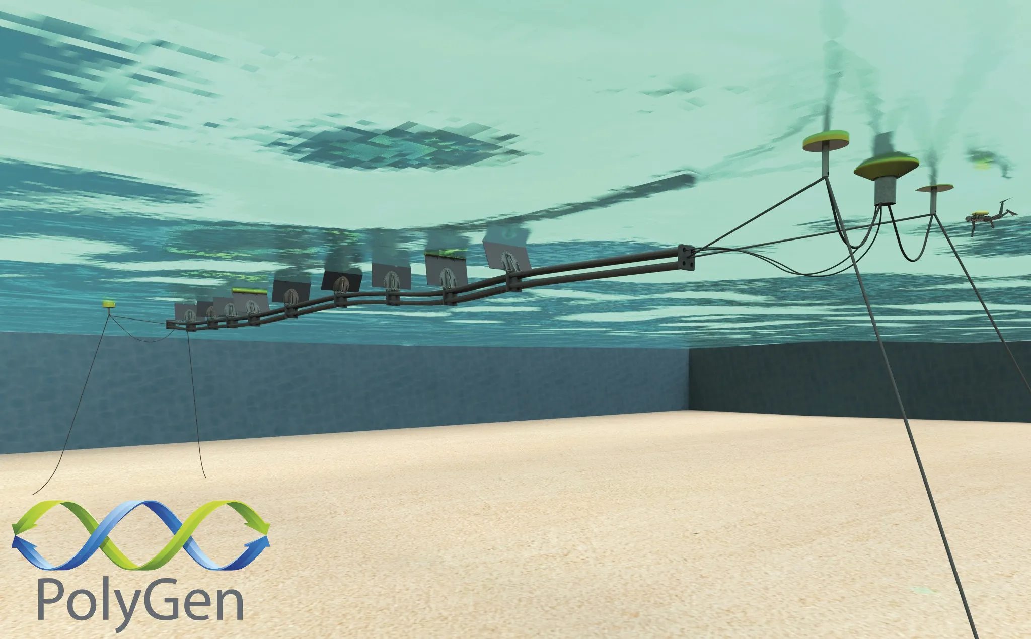 PolyGen wave energy converter