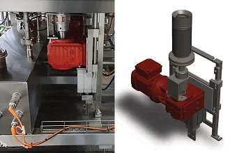 Sistem pembersihan untuk tong