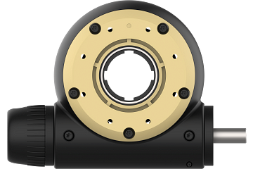 drygear® Apiro gearbox with turntable on both sides