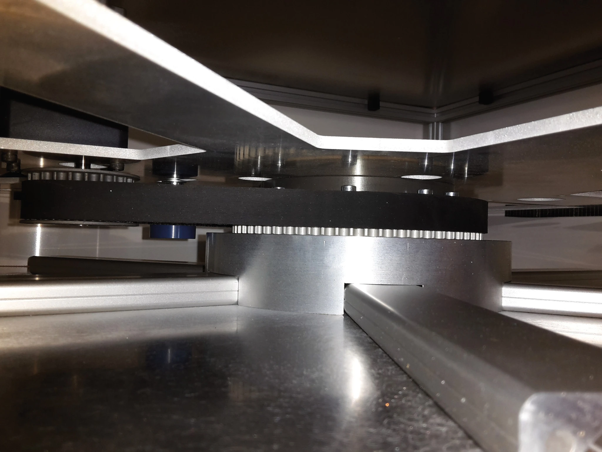 Cameradraaitafel met PRT-draaikrans