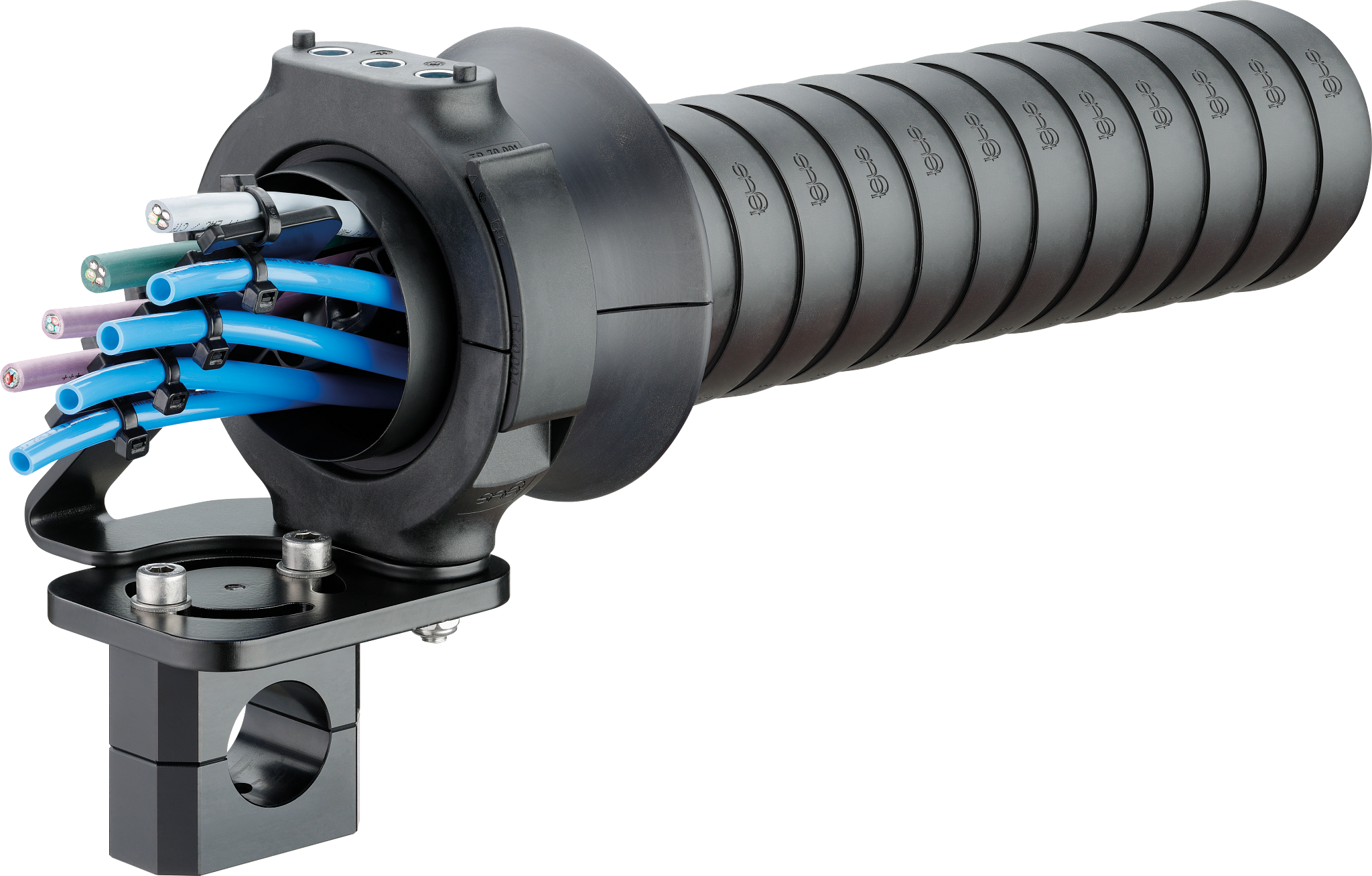 TULALA７９REMIX ＹＰ Compact connection axis 6 with strain relief and bend radius support