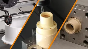 drylin N-Linearführungen im Schiebedach und Mittelkonsole