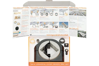 Boîte d'échantillons igubal pour l'industrie solaire