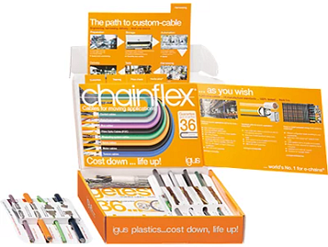 chainflex flexible cables sample box