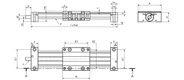 drylin SLW-PT - technische Zeichnung