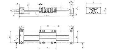 drylin SLW-PT – technical drawing
