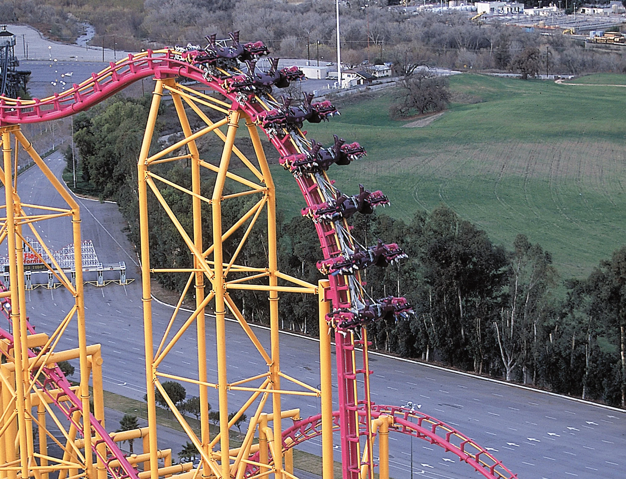Montagnes russes de Six Flags
