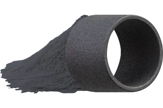 Polvo sinterisante láser en color negro y para altas temperaturas de aplicación