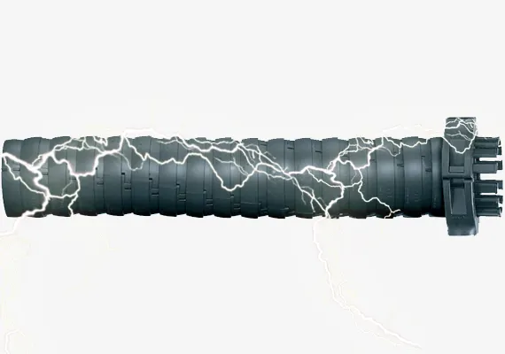 ESD components energy chains for robots