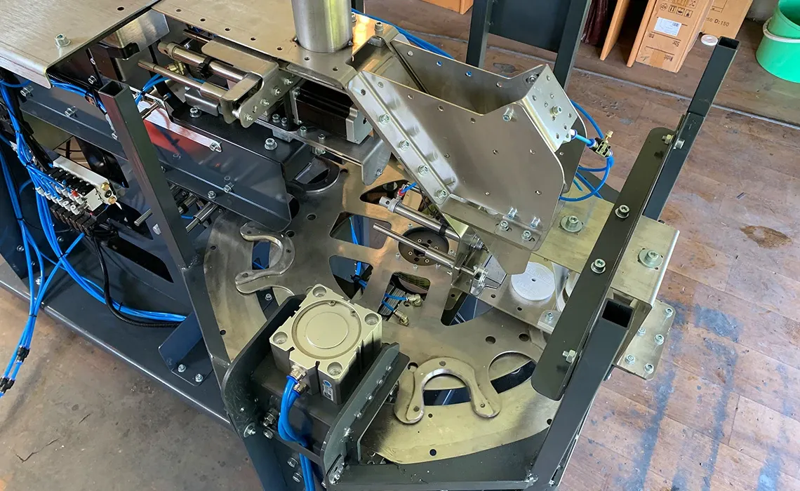 Table de montage avec couronne d'orientation PRT