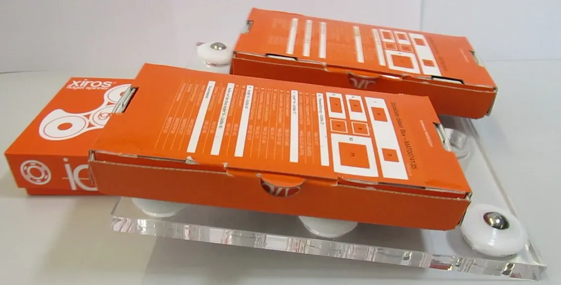 xiros® unités de transfert de billes en cours d'essai