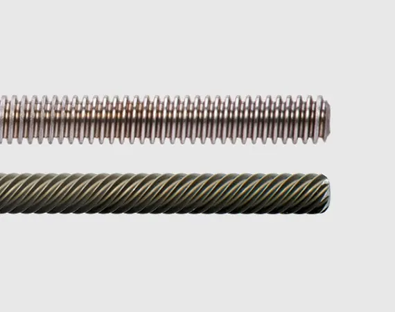 Lead screw drives – high helix thread or trapezoidal thread