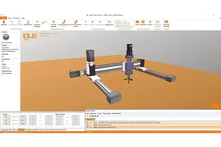 Configurador de robot lineal