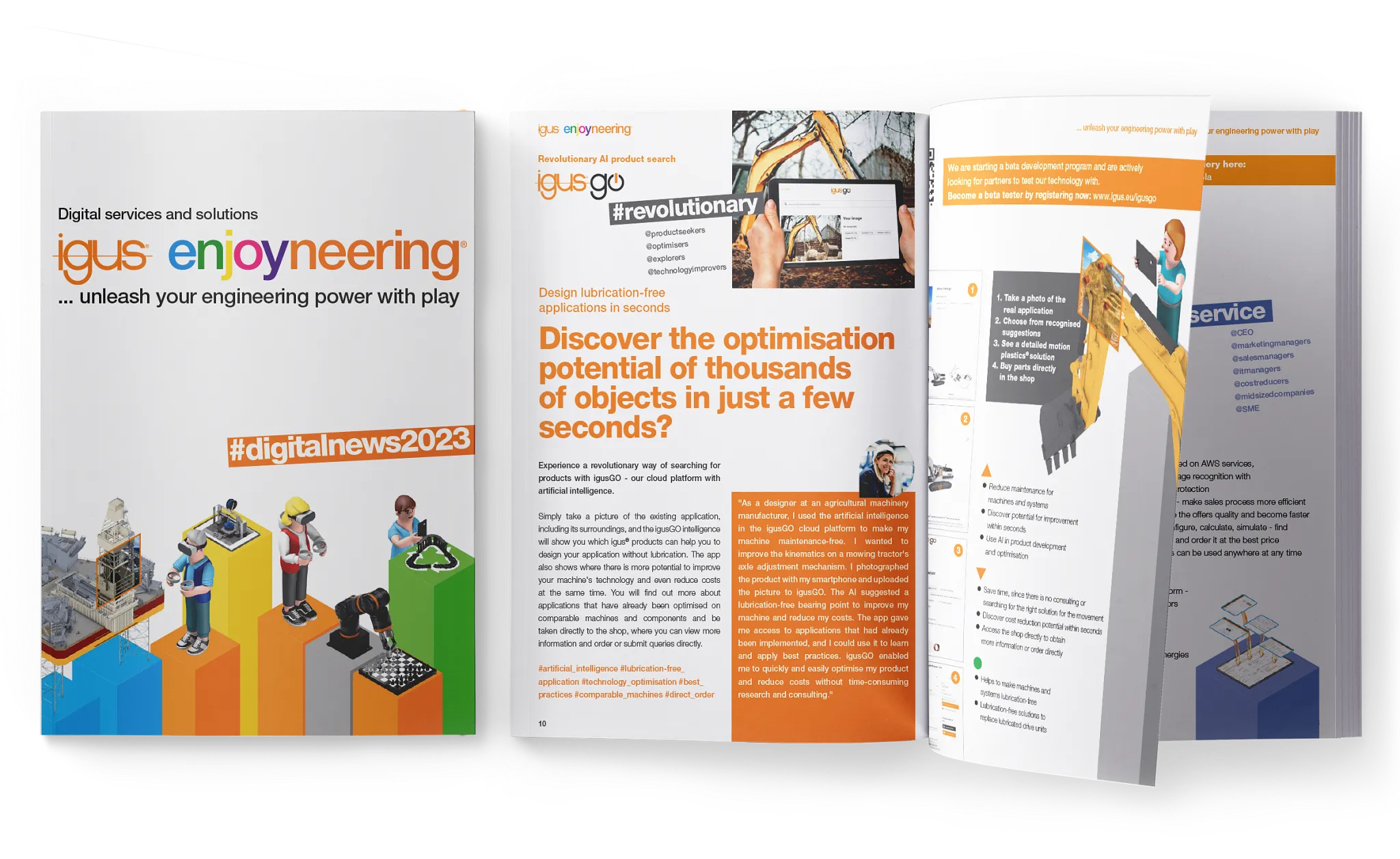 Digital new products from igus in 2023